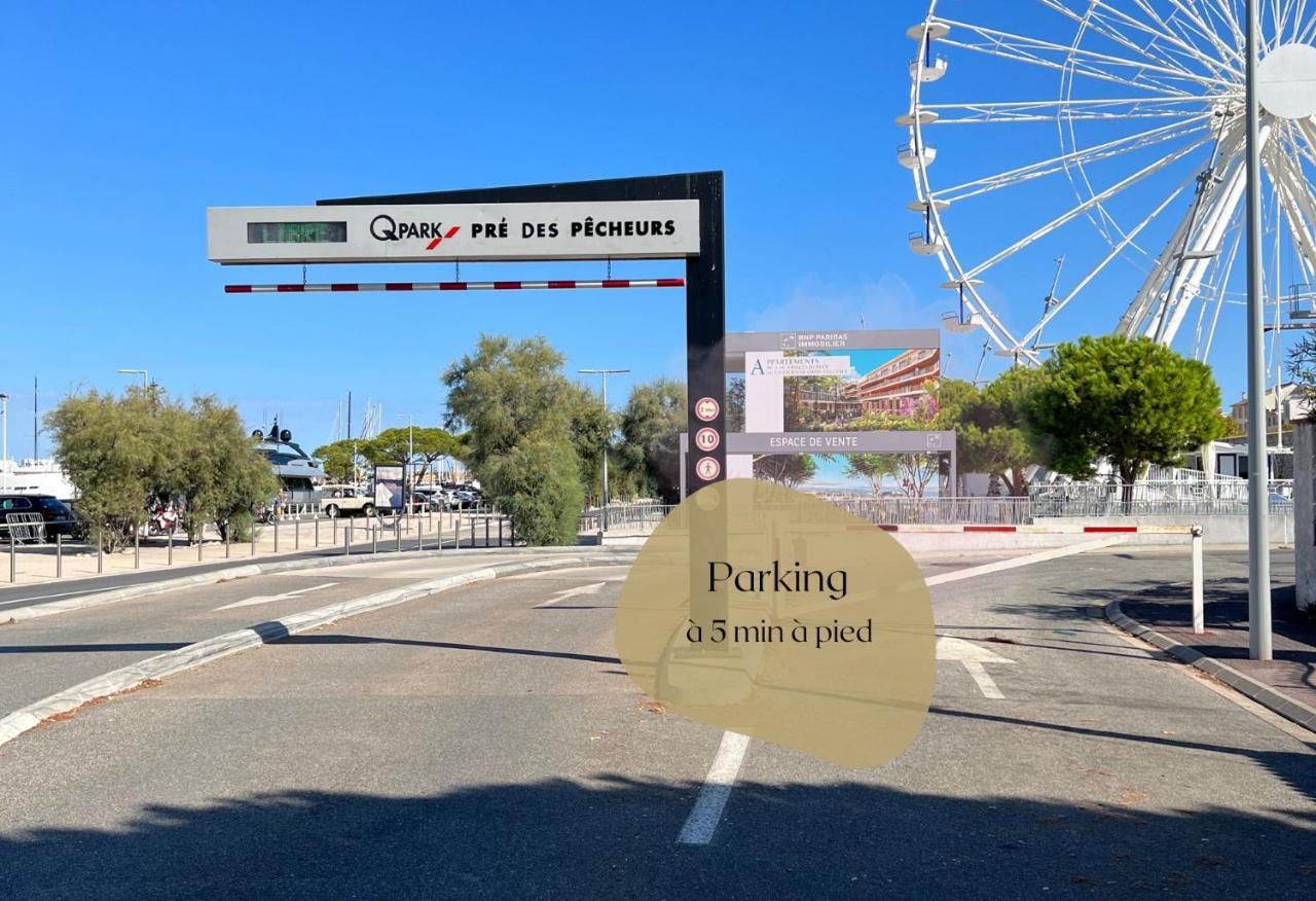 Vieil Antibes, Plage De Sable, Avec Parking Buitenkant foto