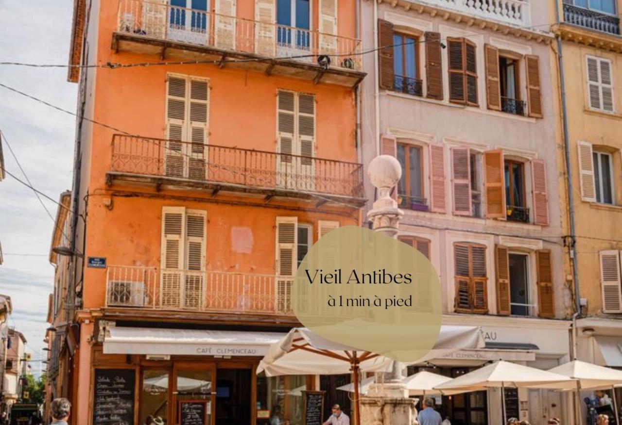 Vieil Antibes, Plage De Sable, Avec Parking Buitenkant foto